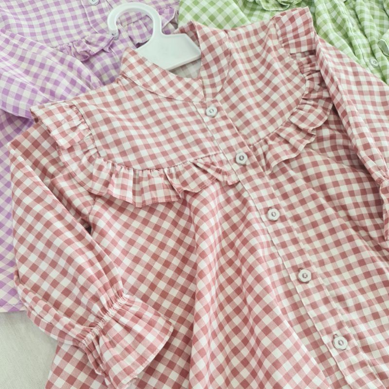 Ollet Oneset Naomi / setelan baju anak katun jepang / stelan anak perempuan