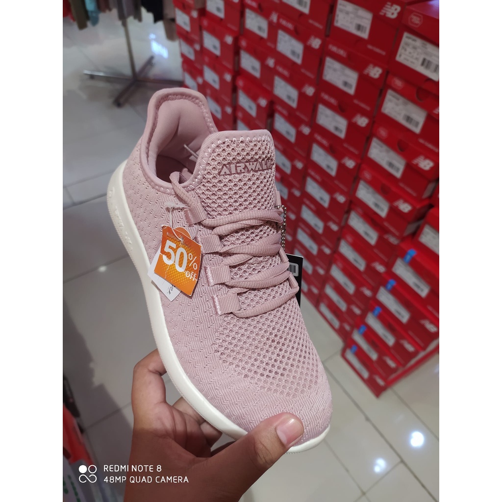 SEPATU AIRWALK JOAN DUSTY PINK FOR FEMALE
