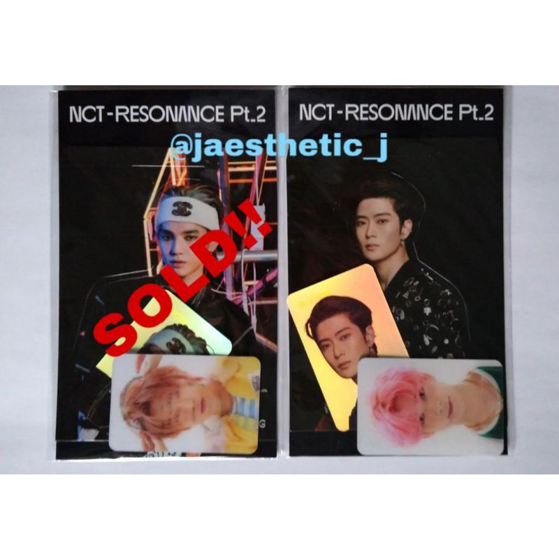 Standee Lenti Holo NCT Resonance pt 2 - Jaehyun (SEALED). - @akusayangaku_