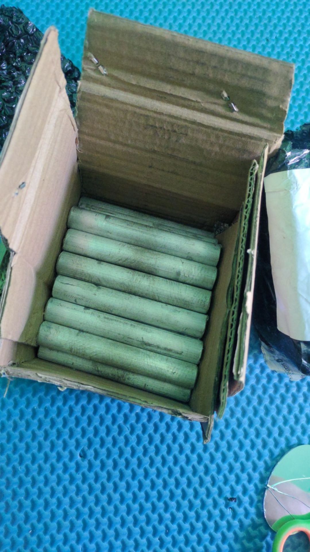 As Aluminium Dia. 5/8 Inch ( 15.87 Mm ) Alumunium Round Bar Assental T6061 Type 6061 Bukan Dural