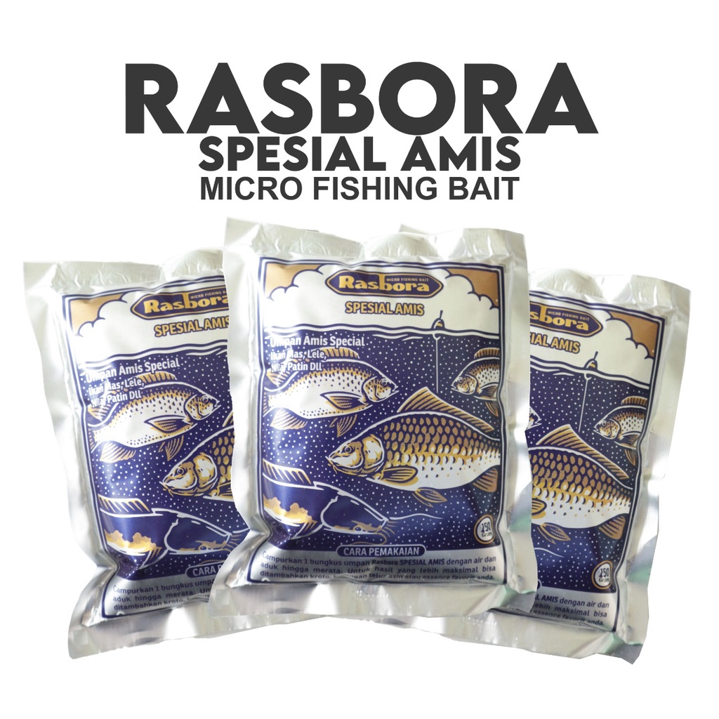 RASBORA MICRO FISHING BAIT / UMPAN SPESIAL AMIS