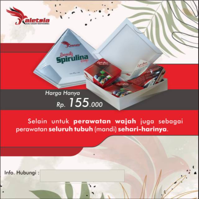 Raletsia Beauty Spirulina Soap