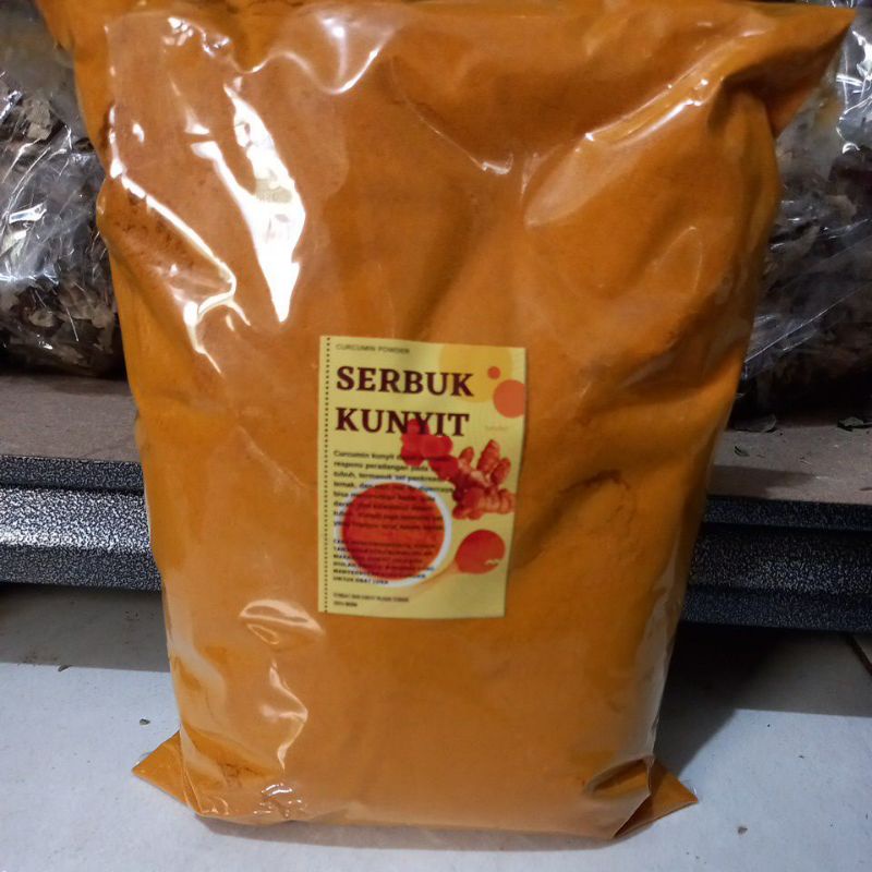 Jual 1kg Bubuk Kunyitkunir Kuning Murni Turmeric Powder Shopee Indonesia 0285