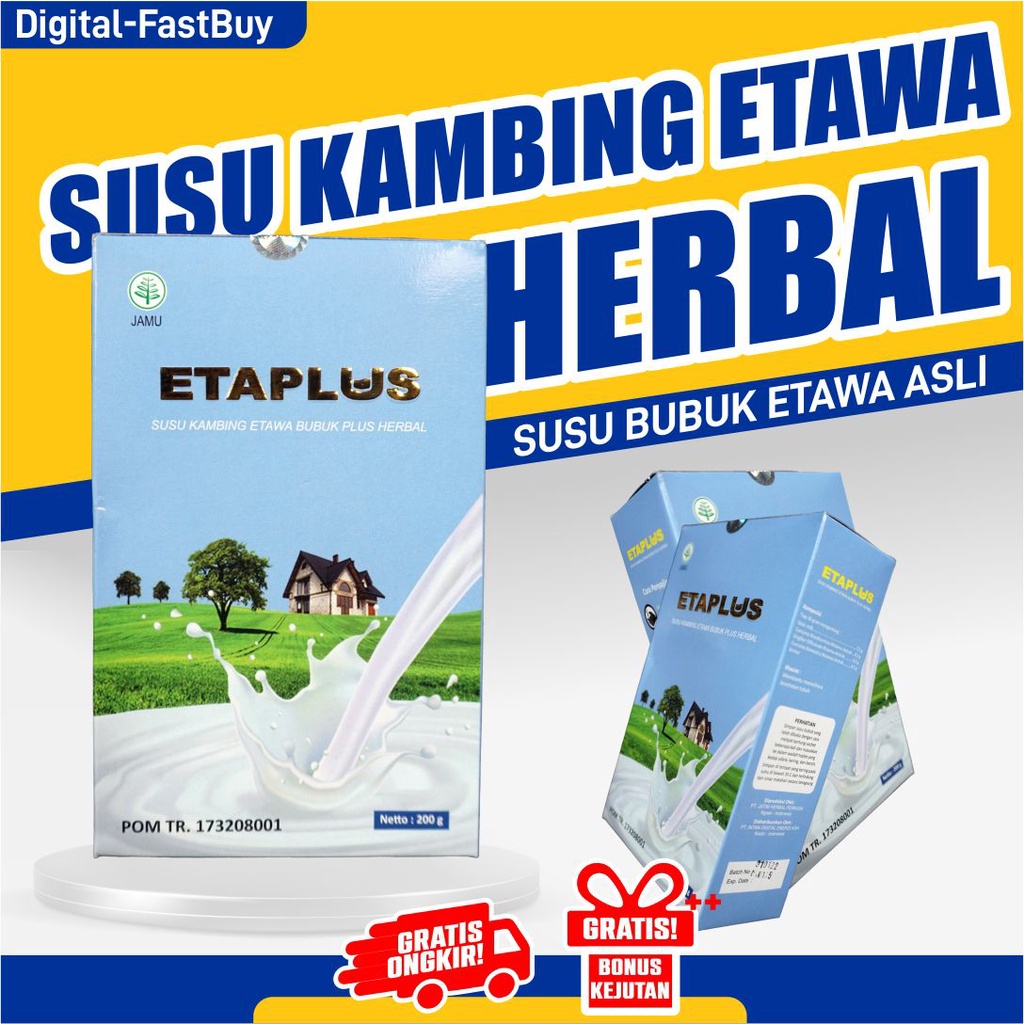 

SUSU ETAWA ASLI TINGGI PROTEIN SUSU ETAPLUS ASLI MEREDAKAN SESAK NAFAS TULANG SENDI DAN MENYEHATKAN SUSU HERBAL ETAPLUS SUSU ETAWAKU NEW SUSU KAMBING BUBUK ASLI ORIGINAL HALAL DAN BPOM SUSU MURNI