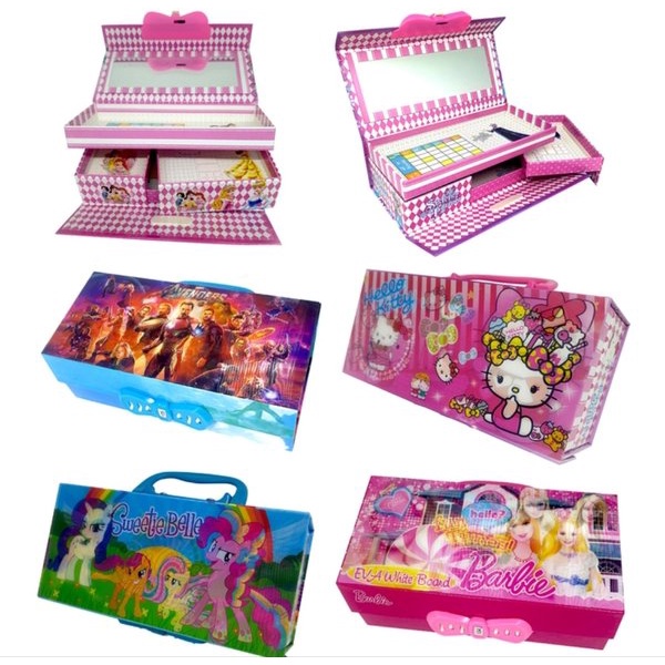 

Stok Terakhir Kotak pensil stationery make up box aksesoris kotak pensil kode Diskon