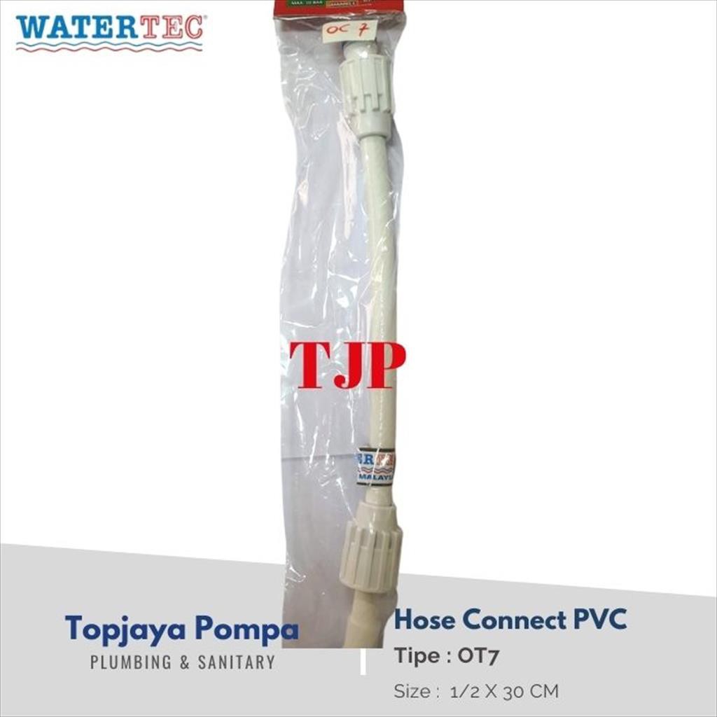 HOSE CONNECT PVC WATERTEC 1/2&quot; OT7