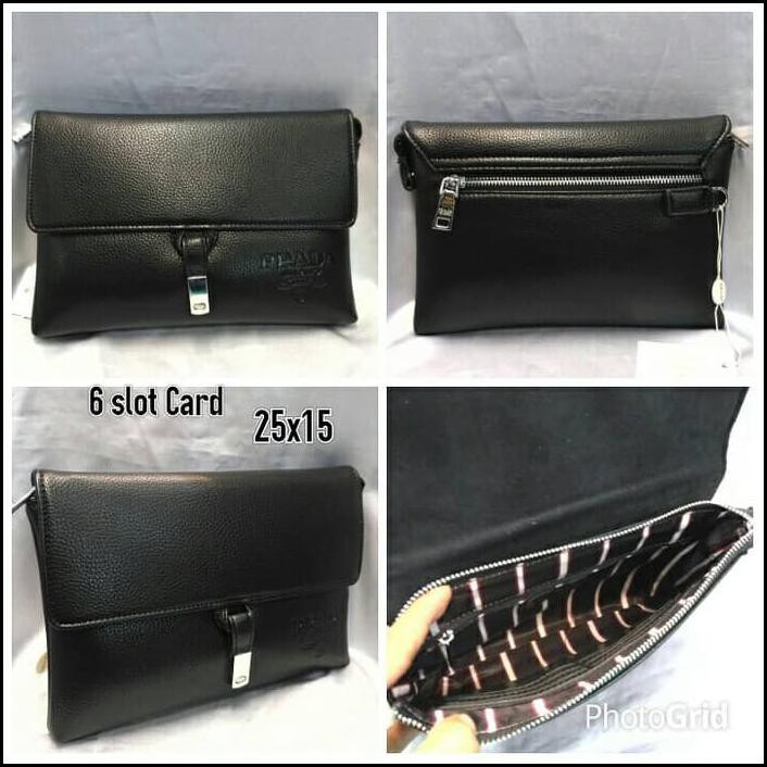 CLUTCH HANDBAG TAS TANGAN PRIA DAN WANITA PRADA