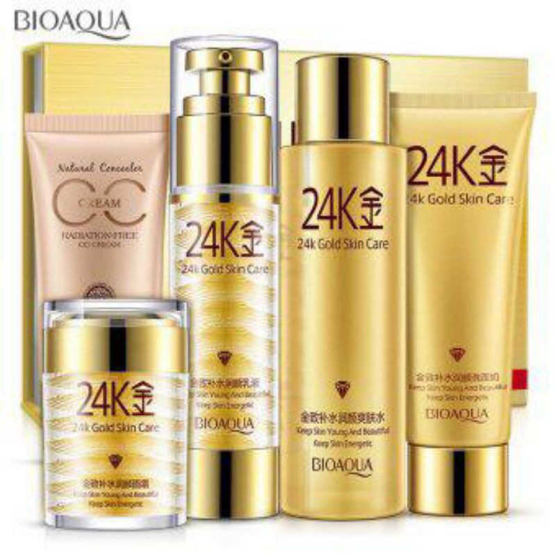 Bioaqua 24K Gold skincare