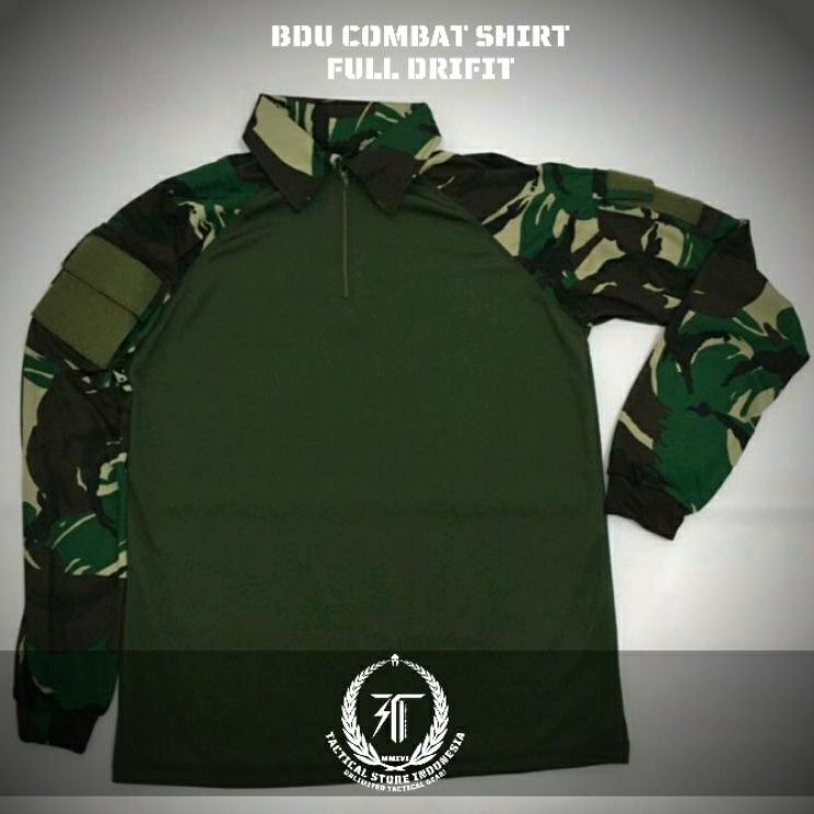 BDU Full Drifit Premium - Loreng TNI / Malvinas