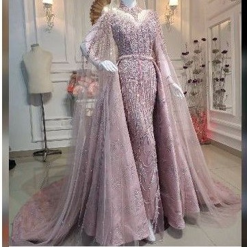 kebaya slim rose gold