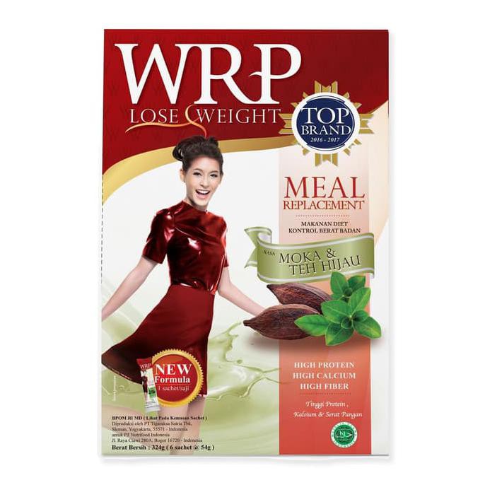 

WRP MEAL REPLACEMENT MOCCA GREEN TEA 324G (6 Sachet)