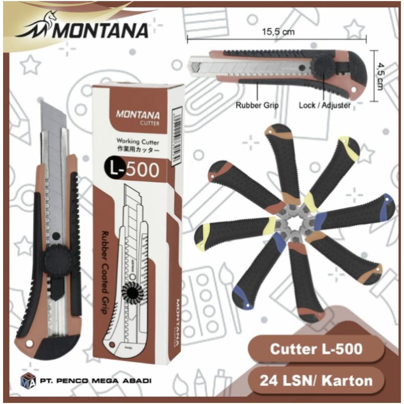 

Cutter montana Besar L-500