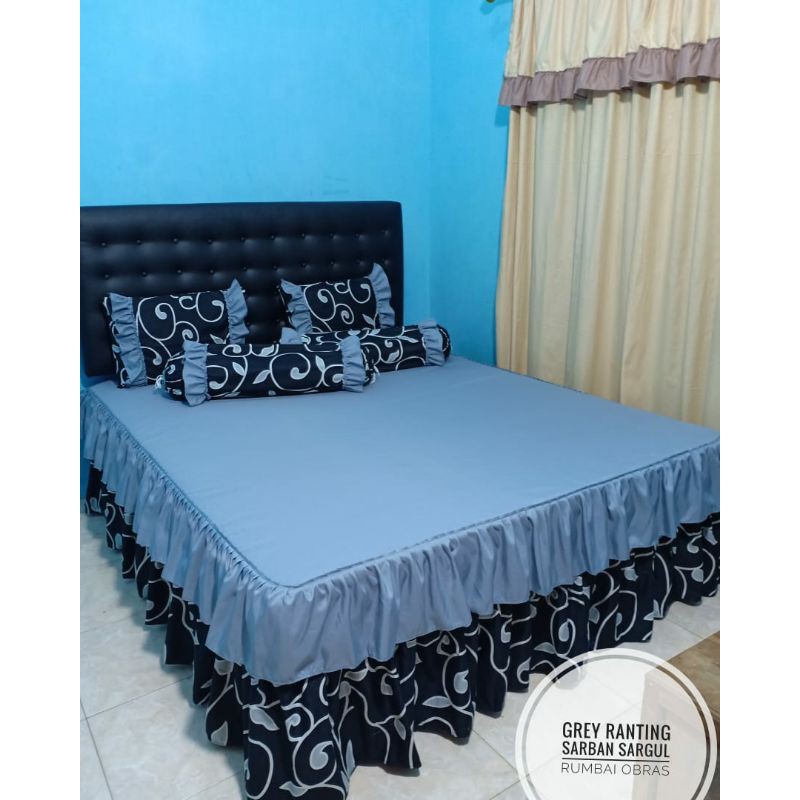 sprei rumbai susun
