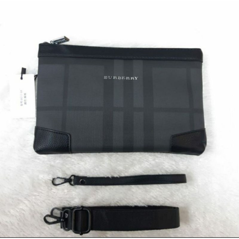 Handbag Pria dan Wanita || Clutch Pria|| dompet kulit  BURBERRY