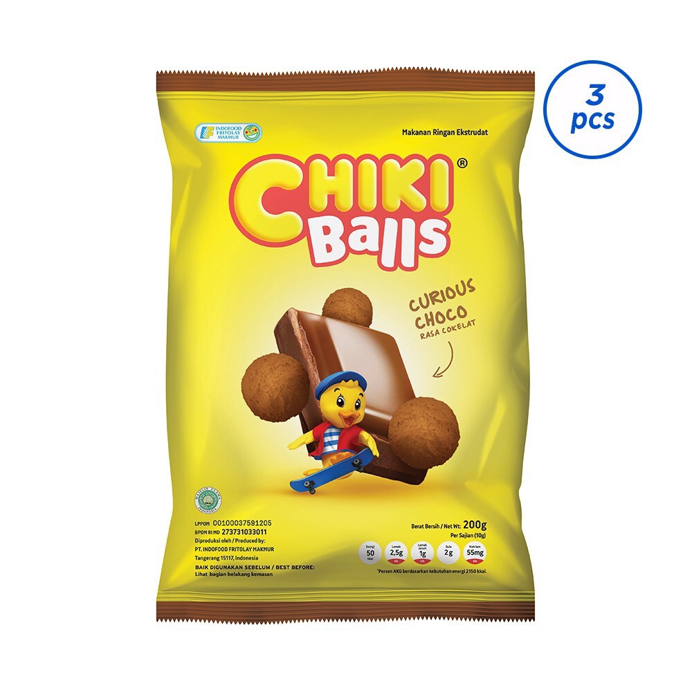 

CHIKI BALLS COKELAT 200 GR