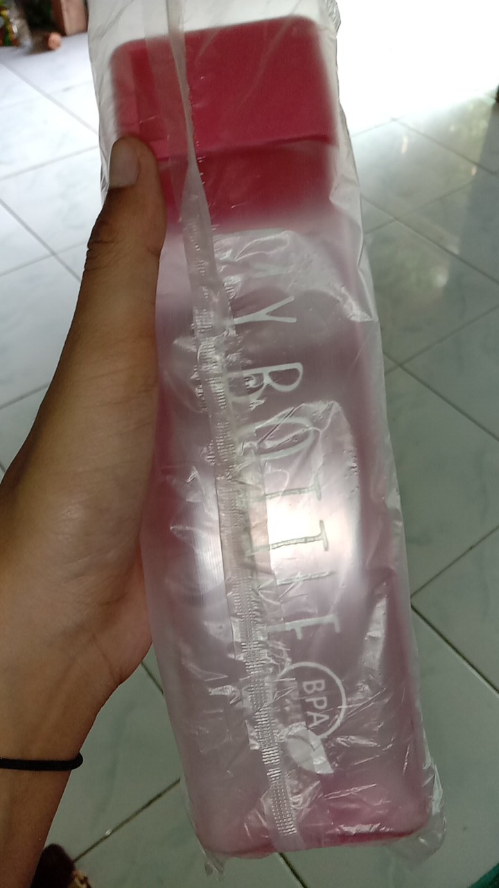 B ( B6 ) My Bottle Transparan Warna / Botol Minum Tahan Pecah Kwalitas Terbaik