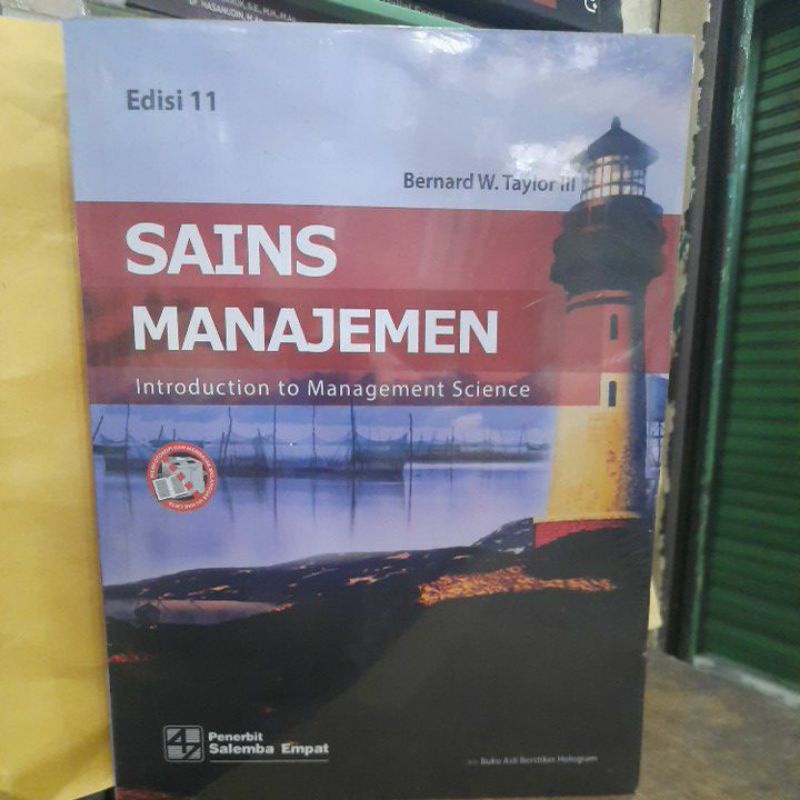 Sains manajemen edisi 11 bernard w taylor.