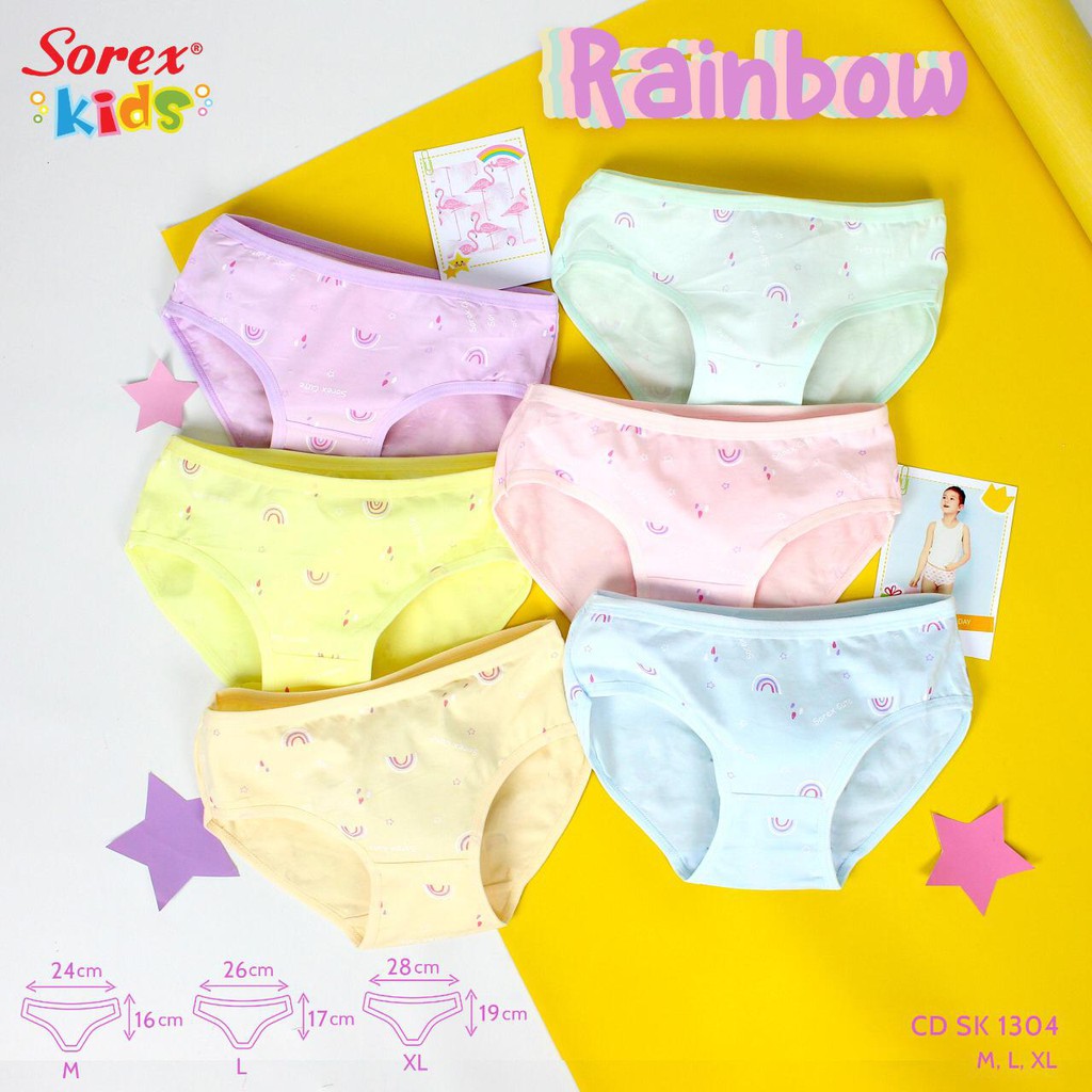 SOREX KIDS GIRL SK NA 012 ; NA 402 ; 1304 ; 1305; NA 403 ; NA 404-1 ice cream CD SEGITIGA ANAK CEWEK