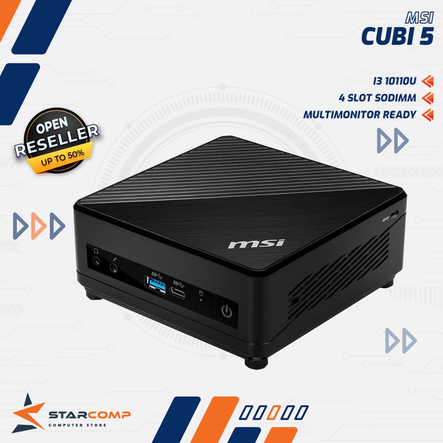 Mini PC Msi Cubi 5 i3 10110 Barebone only Mini PC Intel i3 10110U