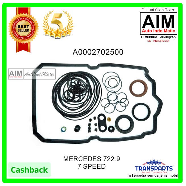 Mercy 7g-Tronic 722.9 Matic Transmisi Packing Set A0002702500