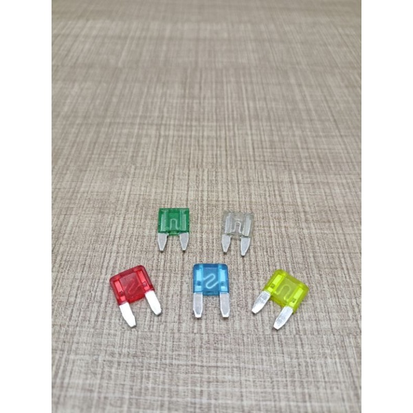Sekring Sekering Fuse Tancap Import DNY DX Mini Kecil 10A 15A 20A 25A 30A Original Asli