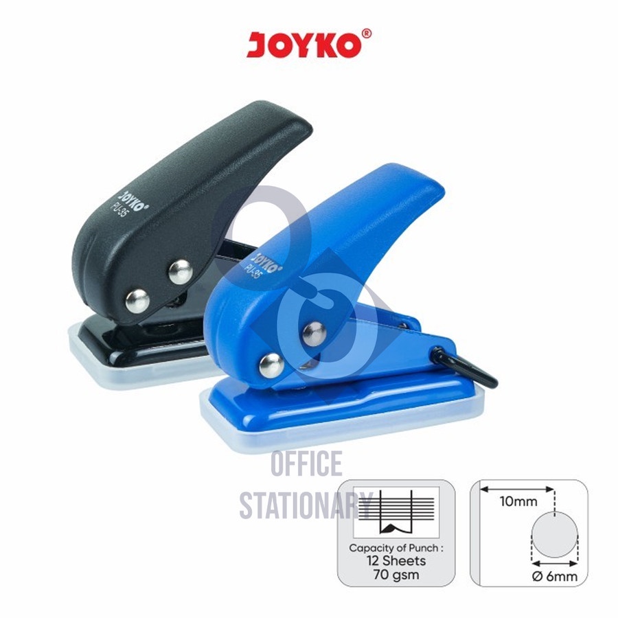 

Joyko One Hole Punch / Pembolong Kertas Satu Lubang Joyko PU-35