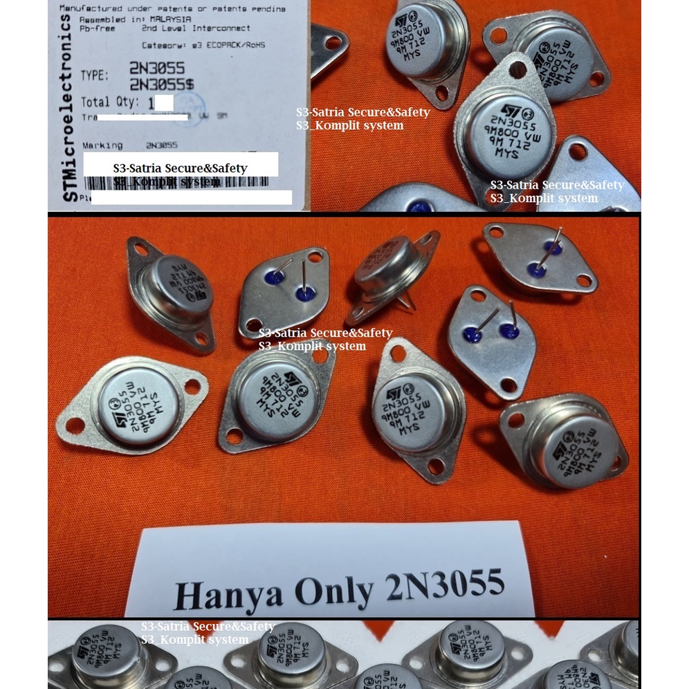 Hanya Only 2N3055 Jengkol Transistor 2N 3055