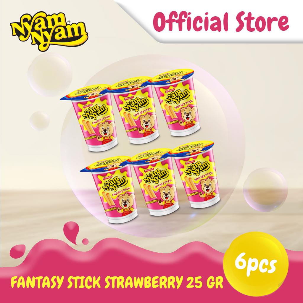 

Arnott's Nyam-Nyam Fantasy Stick Strawberry 25 gr x 6