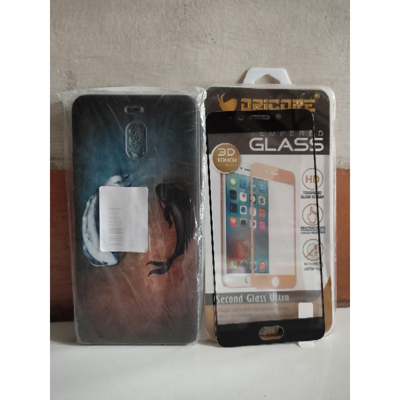 Case & Tempered Glass Meizu M6 Note