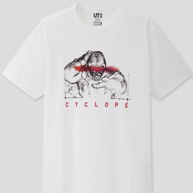 Kaos Uniqlo Marvel Edition (Cyclops)
