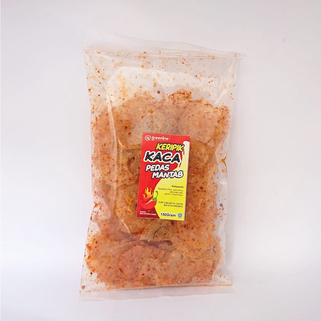 

Tungga Mart Keripik Kripik Kaca Keripik Beling Kripca Extra Pedas Mantab 150 gram