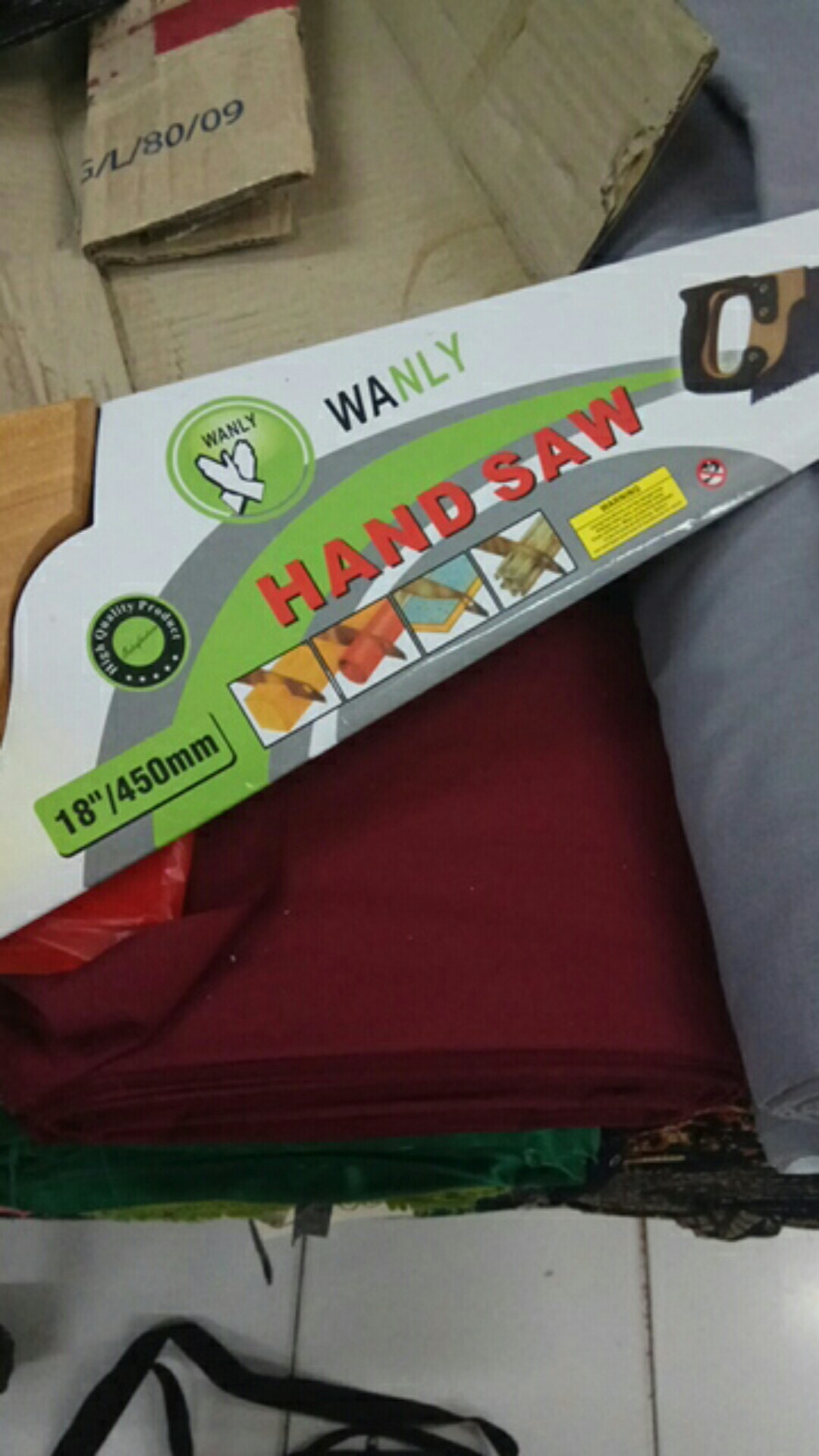 Gergaji Kayu Lapis Karet 18