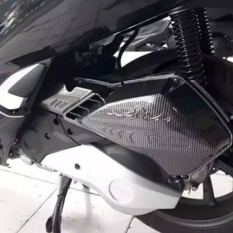 Cover Tutup Filter Cover Tutup Hawa Honda Pcx 2018-2019 vario 160 new cover carbon tutup hawa PCX 160 NEW  Nemo Original