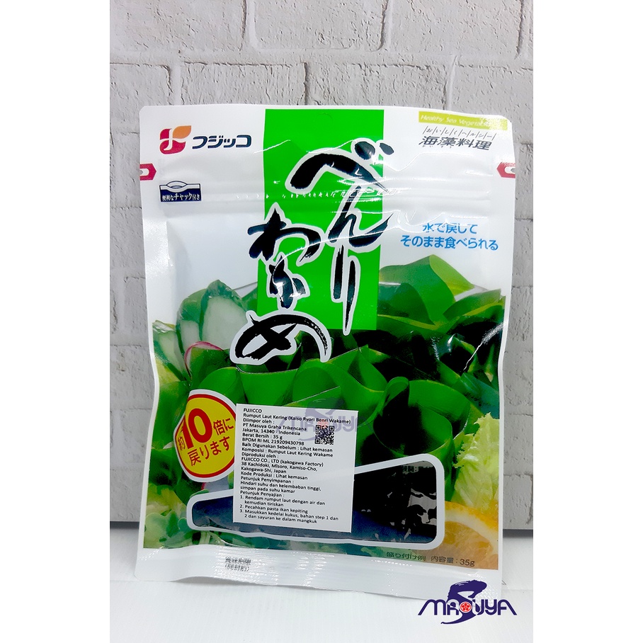 

Fujicco Kaiso Ryori Benri Wakame 2 (35 Gr) / Rumput Laut Kering - B224