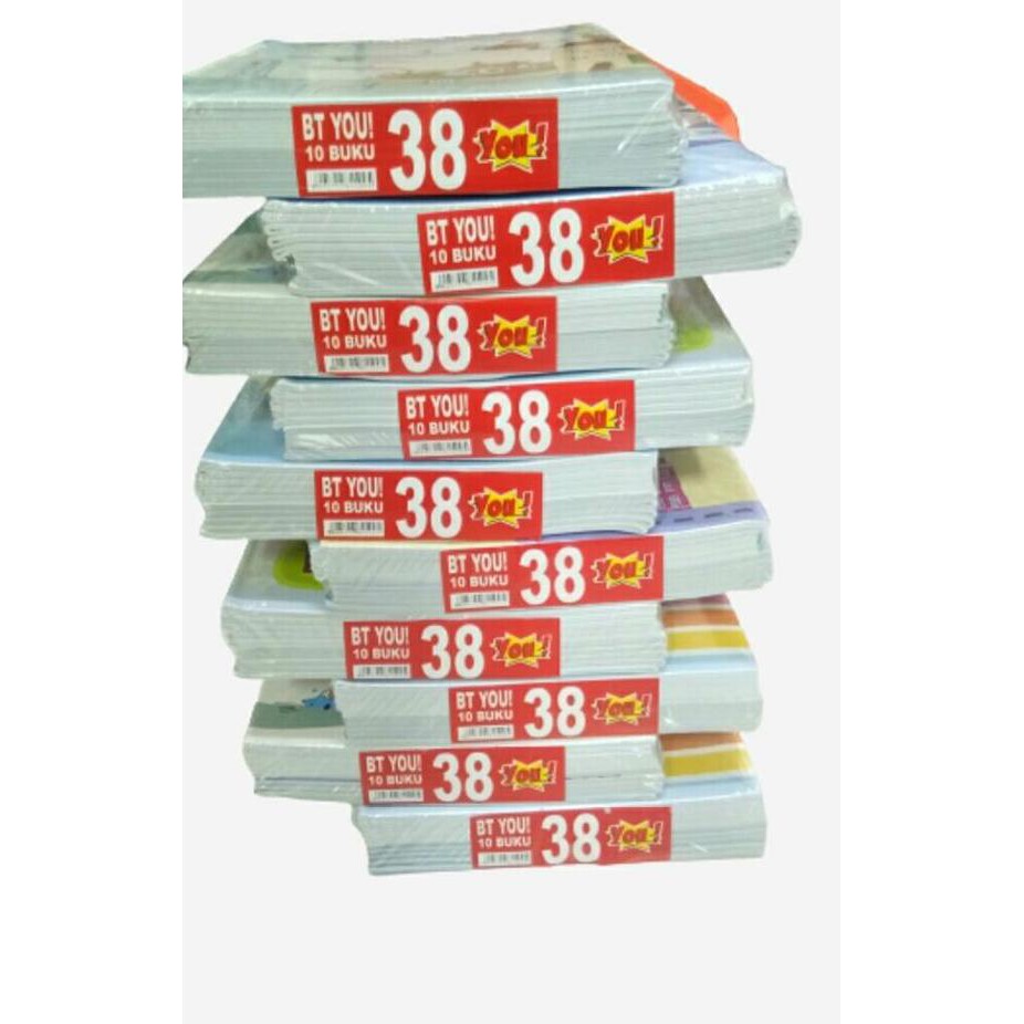 

TERLARIS Buku Tulis YOU (Produksi KIKY) Isi 38 lbr [07]