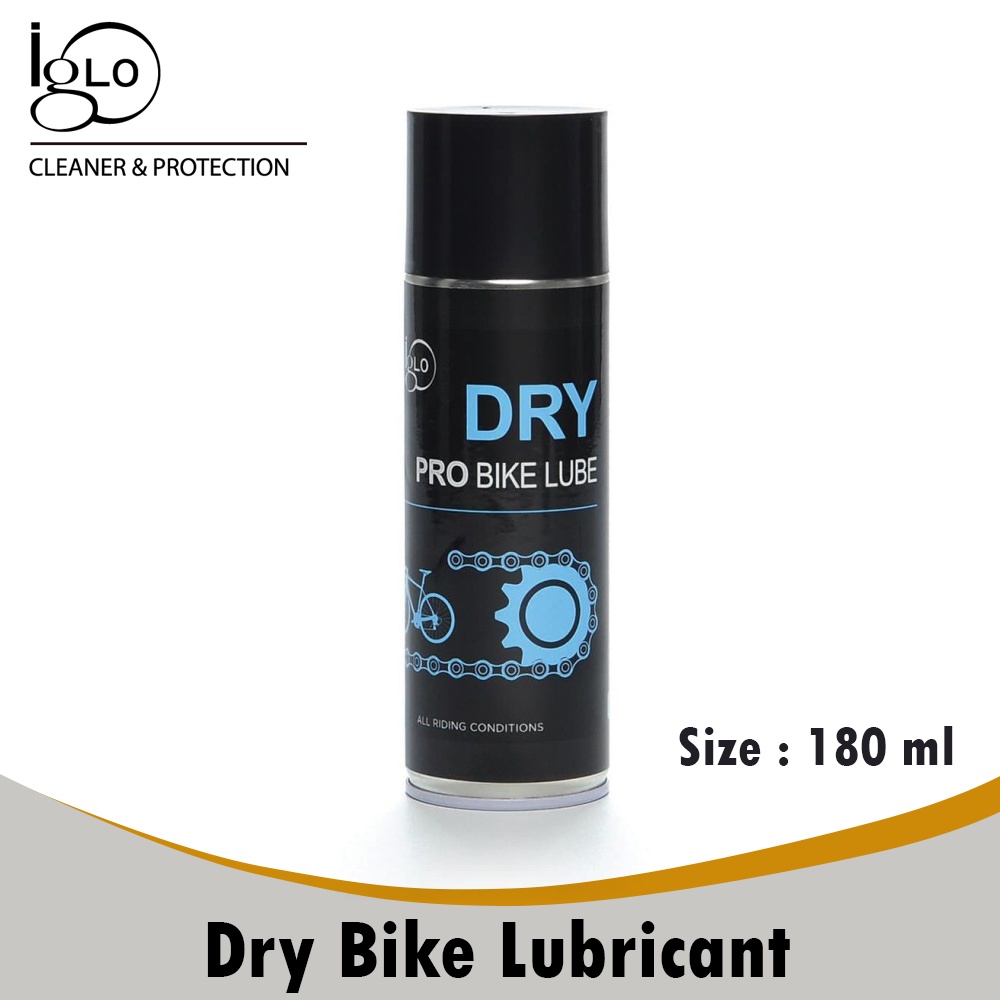 Ktmstore Iglo Dry Pro Bike Lube Minyak Pelumas Rantai Sepeda Road Bike 180ml