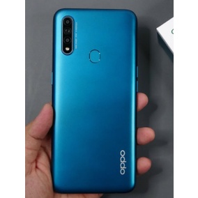 HP OPPO A31 RAM 4/128GB layar tetesan air Murah 4G LTE Smartphone(12 MONTH Garansi Toko)-128G-Blue