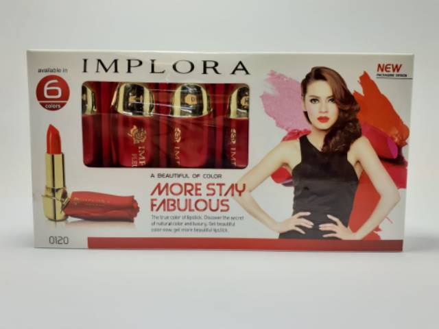 LIPSTIK IMPLORA MORE STAY FABULOUS / BOK