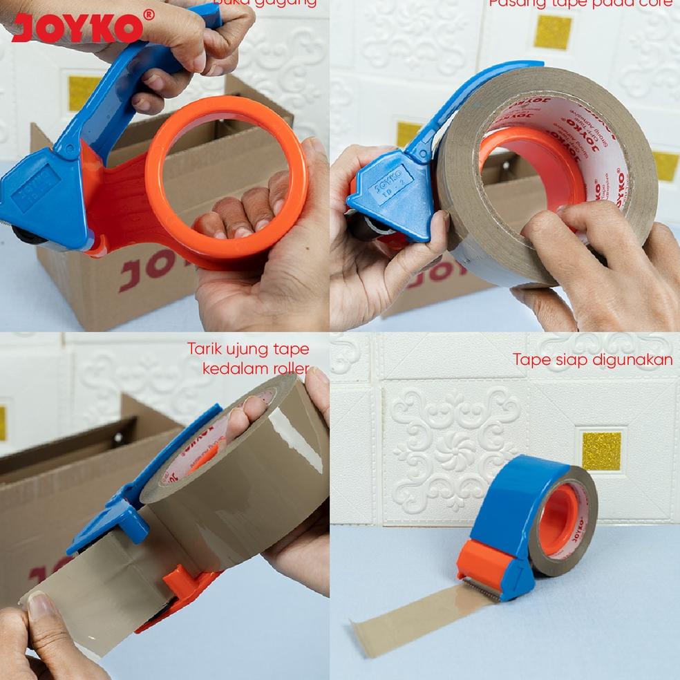 

Cuci_Gudang || PnI Tape Cutter Tape Dispenser Pemotong Pita Perekat Joyko TD-2 ~ TD-3 ||Getpromo