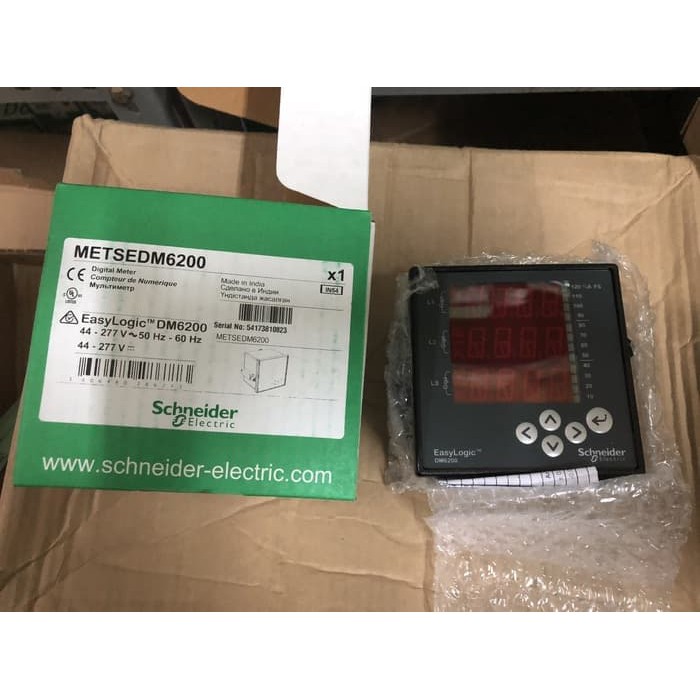SCHNEIDER METSEDM6200 dm6200 power meter