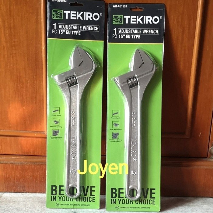 Kunci Inggris Besar Tekiro 15" Original Adjustable Wrench Hand Tools