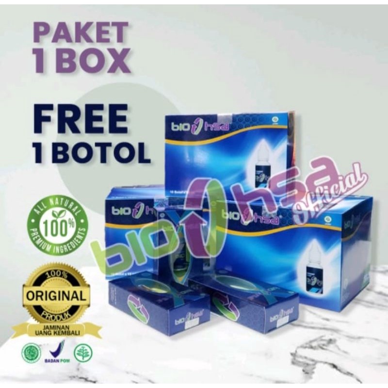 bio hsa paket 10 botol gratis 1 botol