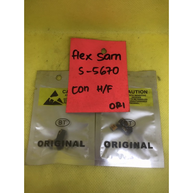 FLEXIBLE FLEXIBEL KONEKTOR HANDSFREE / LUBANG HEADSET SAMSUNG S5670 / GALAXY FIT - FLEX CON H/F SAMS