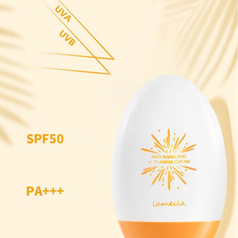 Sunscreen Sunblock LAMEILA Original Anti Aging Cream Moisturizing Sunblok Krim Tabir Surya Pelembab Dan Pelindung Kulit SPF50