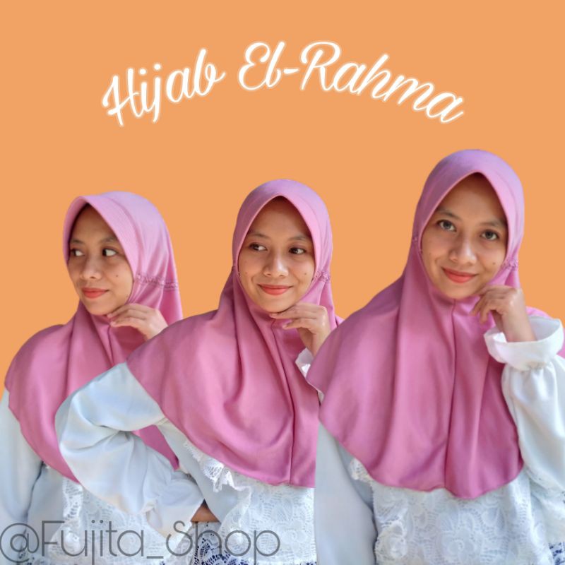 Hijab Astri Serut / Hijab Serut Instan / Hijab Sekolah Merk El-Rahma