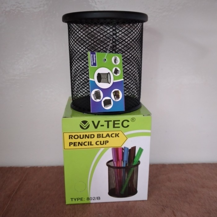 

Dijual Tempat Pensil Bulat Jaring Vtec Pen Stand Vt-802 Promo