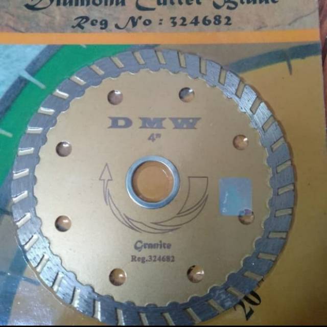 

(GGT)Diamond cutter Blade 4 inchi