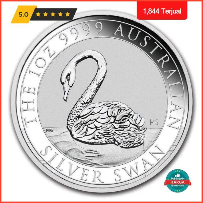 Extra Cashback Koin Perak Swan Australia 2021 - 1 Oz Silver Coin Promo