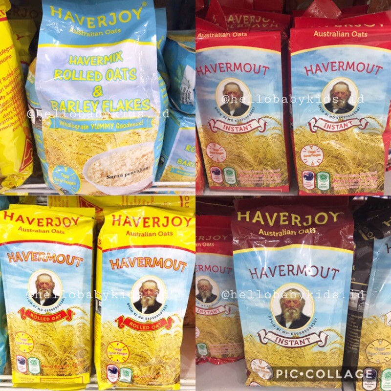 

Havermout haverjoy quick cooking / instant oat/ rolled oat/ oat and barley 1 kg