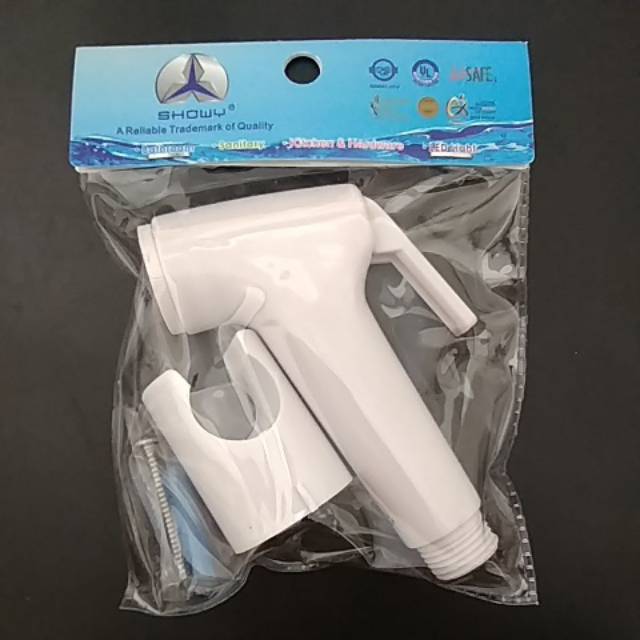SHOWY 2364 202 Kepala Bidet Shower Rinset Head dengan Braket